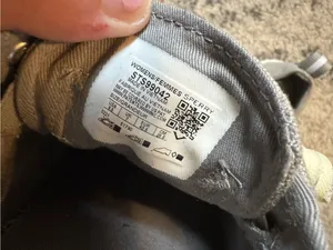 Sperry Women's Gray Canvas Slip-On Style Sneakers with White Trim thumbnail 4