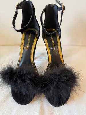 Shoe Republica Platform Stiletto Heel Women Size 8 Black Open Toe Ankle Strap thumbnail 1