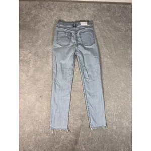 pistola kate slim‎ jean high rise raw hem light wash 26 thumbnail 5