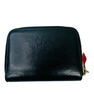 Christian Louboutin‎ Panettone Spikes Coin Zip Around Wallet In Black Pre-owned thumbnail 9