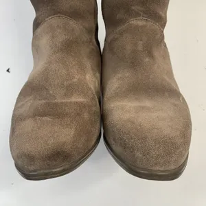 Vtg Brooks Brothers Size 7 Boots Shearling Lined Brown Suede Riding Women's 6075 thumbnail 6