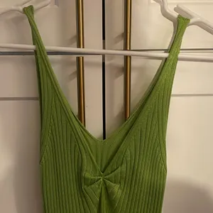 Anthropologie Callahan Lime Knitwear Ribbed Maxi tank dress Resortwear casual chic Vacation thumbnail 7