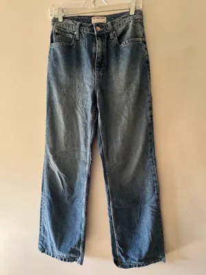 Free People We The‎ Free Women's Tinsley Baggy High Rise Straight Jeans thumbnail 2