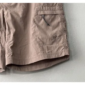 Mountain Hardwear Shorts Womens Size 12 Taupe Hiking Gorpcore Outdoors Belt thumbnail 2