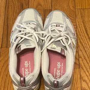 Skechers Womens Shape Ups 11814 Toning Pink White‎ Walking Shoes Size 8.5 thumbnail 3