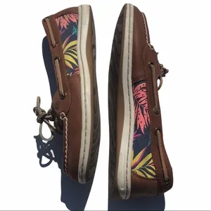 Sperry Top Sider with Floral Print‎ Shoes Size 6.5 thumbnail 5