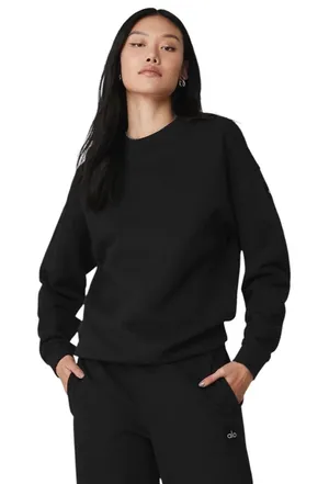 Alo Yoga Renown Heavy Weight Crew Neck Pullover Size XS thumbnail 1