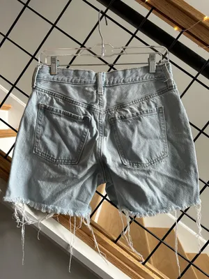 Old Navy Slouchy Straight Jean Shorts thumbnail 3