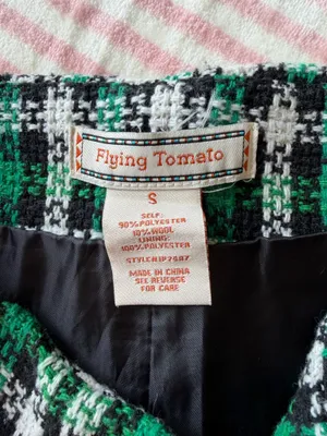 Flying Tomato Plaid Skort thumbnail 3