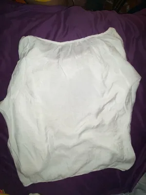 ISABELLA RODRIGUEZ White Long Sleeve Off-Shoulder Top with Lace Trim Size XL thumbnail 3