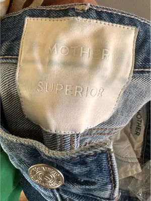 MOTHER Superior The Trickster Skimp Fray Thrill Seeker Distressed Jeans Women 31 thumbnail 6