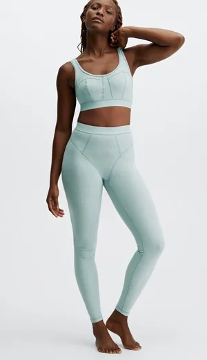 Fabletics Waffle High Waisted Legging thumbnail 1