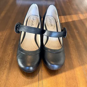 LifeStride‎ Black Mary Jane Soft System Block Heels Pumps Womens Size 7M ROZZ thumbnail 9
