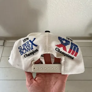 Vintage Pittsburgh Steelers NFL 4 Time Superbowl Champions Hat Snapback Annco 1990s thumbnail 5