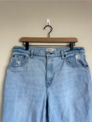 Abercrombie & Fitch The 90’s Straight Ultra High Rise Jeans thumbnail 6
