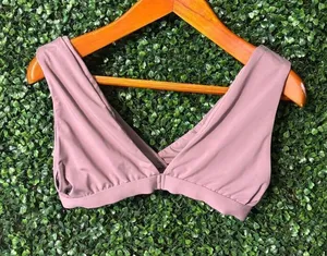 Carve Designs Muted Purple Bralette Sz Large thumbnail 1