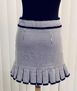 Nanette Lepore striped mini skirt. EUC. thumbnail 4