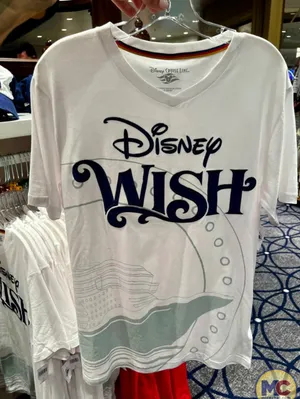 2022 Disney Cruise Line DCL Disney Wish Short Sleeve Shirt M thumbnail 1