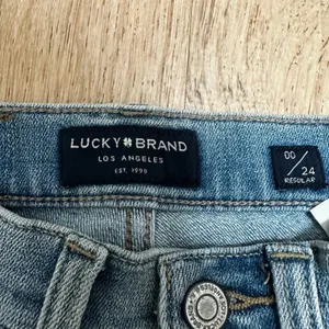 Lucky Brand | NWT Women's Ava Mid Rise Blue Raw Hem Super Skinny Jeans, 00/24R thumbnail 5