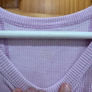 American Eagle Size Large Light Purple/Pink Crop Tank Top. thumbnail 3