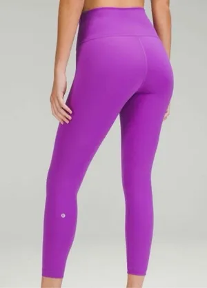 Lululemon Wunder Under Train High-Rise Tight 25" (Moonlit Magenta) thumbnail 3
