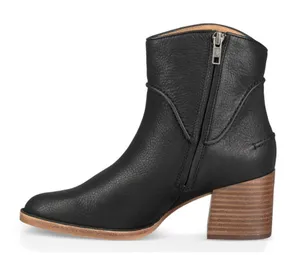 UGG | Annie Ankle Block Heel Boot‎ in Black and Brown Women's 8.5 thumbnail 1
