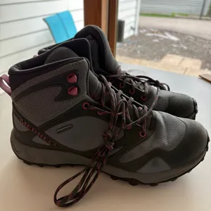 Merrell Altalight Mid Waterproof Hiking Boots Womens 9.5‎ Gray Pink J034218 thumbnail 1