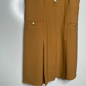 J. Crew Pleated Mini Dress in Tollegno 1900 Italian Bi-Stretch Wool Blend Size 6 thumbnail 7