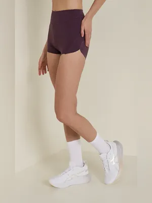 Lululemon Nulux Tight-Fit High-Rise Track Short 2.5" - Arctic Plum - 0 thumbnail 4