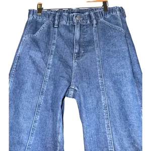 J crew Straight‎ Leg Jeans Women's 30 Utility Stretch High Rise Streetwear thumbnail 2