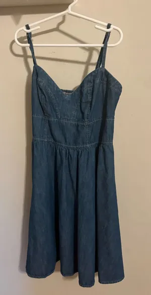 EXPRESS Denium dress thumbnail 1