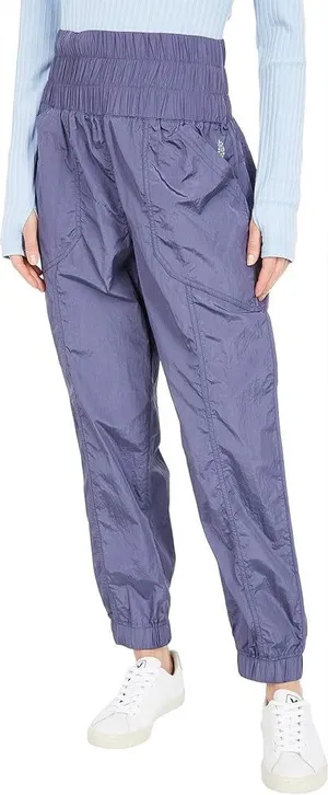 Free People The Way Home Jogger in Purple thumbnail 1