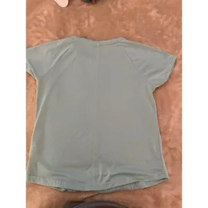 Columbia Omni-Wick Aqua Blue Mesh Short Sleeve‎ Active T-Shirt Womens Small (C) thumbnail 2