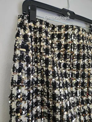 Sau Lee Amelia Skirt Gold Size 8 thumbnail 6