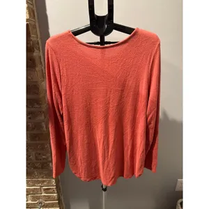 Old Navy Women's Pink‎ Long Sleeve Tee Size XL thumbnail 4