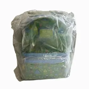 Loungefly Disney Pixar A Bug's Life Mini Backpack PT Flea Charm NWT Green thumbnail 9