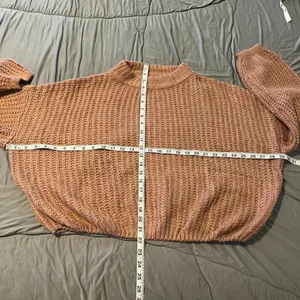 Women's‎ Pink Pullover Sweater thumbnail 5