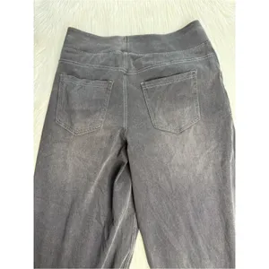 Halara Flex Washed Black High Waisted Wide Leg Baggy Jeans NWT M Reg thumbnail 7