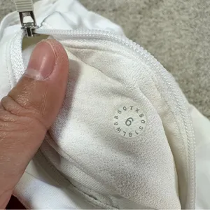 Lululemon Women’s Pace Rival Skirt Skort 4-way Stretch 15" Golf Run in White 6 thumbnail 11