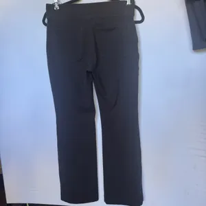 Duluth Trading NoGA Naturale Pants Women's S x 29 Black Stretch Pull On thumbnail 2
