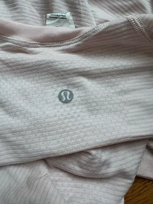 Light Pink Lululemon Short Sleeve Swiftly Tech thumbnail 4