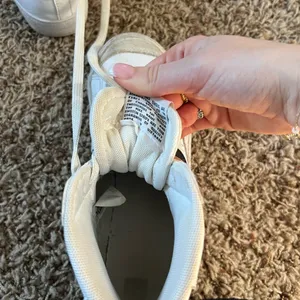 Nike White and Black High-Top Sneakers thumbnail 4