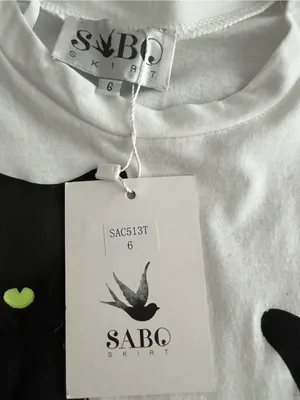 White "Bad Cat" Graphic Tank Top - Black Cat Print size 6 thumbnail 4