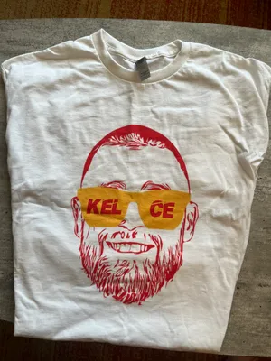 Kansas City Chiefs Travis Kelce Football Tshirt thumbnail 2