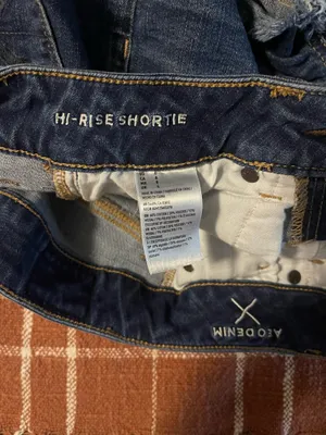 American Eagle Denim Shorts Shortie High-Rise thumbnail 4