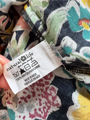 Natural Life Chelsea Jumpsuit Floral XL thumbnail 8