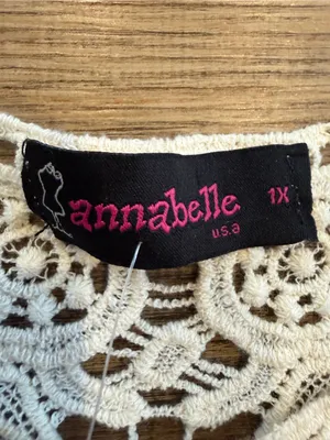 Annabelle Crochet Fringe Tank Top — Cream & Black Label thumbnail 4
