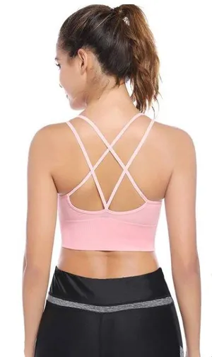 Medium Support Padded Strappy Sportsbra thumbnail 2