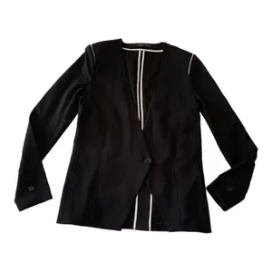 Nordstrom Amanda + chelsea black blazer womens small business casual academia pr thumbnail 3