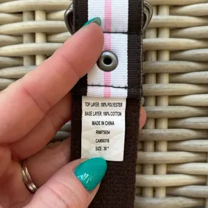 Abercrombie and Fitch Canvas Belt vintage Y2K industrial‎ layered thumbnail 6